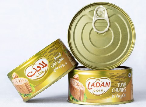 خرید تن ماهی لادن طلایی ۱۸۰ گرمی + قیمت فروش استثنایی